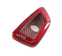 VDFNGFD Compatible With Toyota Supra GR MK5 A90 2019-2022 Real Carbon Fiber Car Key Protection Cover Car Interior Trim Accessories(Red)