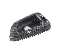 VDFNGFD Compatible With Toyota Supra GR MK5 A90 2019-2022 Real Carbon Fiber Car Key Protection Cover Car Interior Trim Accessories(Black)
