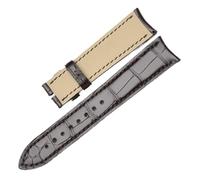 VDFNGFD Compatible With VACHERON CONSTANTIN TRADITIONELLE PATRIMONY 87172,85180 ALLIGATOR WATCH STRAP(Beige,20mm)