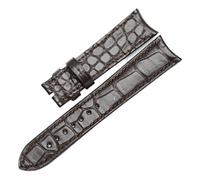 VDFNGFD Compatible With VACHERON CONSTANTIN TRADITIONELLE PATRIMONY 87172,85180 ALLIGATOR WATCH STRAP(White Black,19mm)