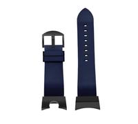 VDFNGFD Fluororubber Watch Strap Compatible With Casio Third-generation Little Mud King 5594 GG-B100 Sports Waterproof Rubber Black(Blue - black)