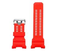 VDFNGFD Replacement Strap Compatible With Casio GPR-H1000 Maoren The Third Generation Men's Sport Waterproof Bracelet Rubber(Red-silver)