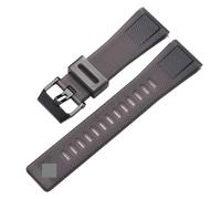 VDFNGFD Resin Strap Compatible With Casio GA2000 PRG-600 PRW-6600 PRG-650 Men Sports Waterproof 24mm Quick Release Watch(Transparent black)