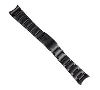 VDFNGFD Silver Black 22mm Brushed Gold Solid Stainless Steel Watchband Compatible With Tudor Bay 79230 79730 Watch Strap Men's Bracelet(Black)