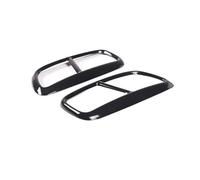VDFNGFD Stainless Steel Compatible With Volvo XC60 S60 XC90 S90 V90 Car Tail Pipe Output Cover Decorative Accessories(Silver)