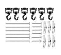 vdha Ceiling hook, lighting hook, orchid hook for hanging plants, rotating hook for ceiling installation, cavity wall mounting