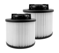 vdha DXVC4001 Filter Replacement for 4-5 Gallon Wet/Dry Vacuum Cleaner DXV04T, DXV05P, DXV05S, DXV06G, DXV08S (Pack of 2)