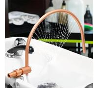 Vdhfgso Portable head spa waterfall equipment, Shampoo Bowl Chinese/Japanese Water Circulation System for Scalp Massage & Fumigation Therapy