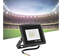 Vdhfgso Ultra Thin LED Flood Light 20W 1400LM, Hardwired Wall Lamp Security Lights Fixture for Garden Patio Parking Lot 50000 Hours Lifespan (10w)