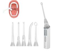 Vdhfgso Upgraded Version Electric Tonsil Stone Remover Vacuum Kit, 3 Adjustable Suction Modes Rechargeable 900mAh Oral Care for Mouth Health(008)
