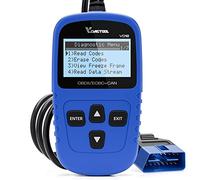 VDIAGTOOL OBD2 Code Reader, VD10 OBD2 Scanner Car Diagnostic Tool Engine Fault EOBD Scanner for Turn Off CEL with Live Data/Freeze Frame/I/M Readiness for All OBDII Protocol Cars, 2025 New Version