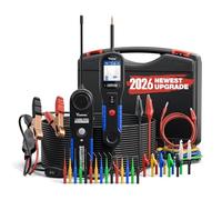 VDIAGTOOL V200 PRO Upgrade Car Current Tester Measuring Tips & 30pcs Back Probe Kit, 12/24V Cable Detector Car, Cable Break Opening Short Circuit Detector, Continuity Test Relay Finder Test