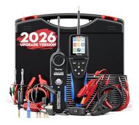 VDIAGTOOL V500 Pro Automotive Power Circuit Probe Tester with Breaker Finder, Multimeter/Oscilloscope/Relay/Injector Test, 9V-30V Car Electrical Open Short Finder, 20FT Cable Wire Tracer Detector Kit