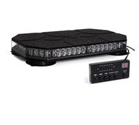 Vdifsvb 12V 24V Car Roof Top Strobe Lights Emergency Warning 42 LED Safety Magnetic Mount Truck Ambulance Snow Plow Smart Controller Car Front Foglight(Yellow White)