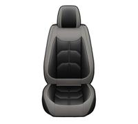 Vdifsvb Car Seat Cover For Citroen C4 For Picasso C3 C5 C6 DS4 DS5 DS6 DS7 Front Row PU Leather Seat Cover 1 Piece(Black Grey)