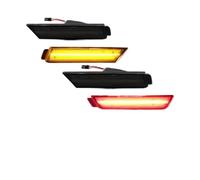 Vdifsvb Car Tail Light Assembly For Chevrolet For Camaro 2010-2015 Car Front & Rear Sidemarker Lamps Amber/White Red Bumper LED Fender/Side Marker Blinker Rearlight