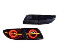 Vdifsvb Car Tail Light Assembly For Mazda 6 2003-2008 LED Tail Lights Saloon Sequential Turn Signal Dynamic Start-up Animation Smoked Rear Lamps Assembly Rearlight