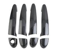 Vdifsvb For BMW E87 /E90 /E91 E92 E93 F30 X1 X2 X3 X4 X6 Exterior Access Carbon Fiber Style Trim Side Exterior Door Handle