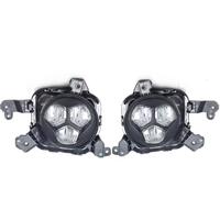 Vdifsvb For Kia For K5 For Optima 2015-2018 LED Fog Lights Assembly Fog Lamp Driving Car Front Bumper Headlights Grille Signal Lamp Car Front Foglight(Left Right)