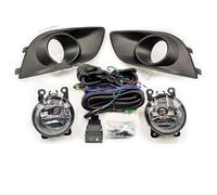 Vdifsvb For Suzuki For Swift 2011 2012 2013 2014 2015 2016 2017 Car LED Fog Light Day Time Running DRL Wires Harness Switch Car Front Foglight(Halogen full set)