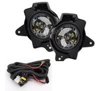 Vdifsvb For Toyota For Hilux For VIGO For MK7 2012 2013 2014 2015 2016 Car Fog Light Lamp Kit W/Harness Bulb Switch Headlights Styling Car Front Foglight(1 set led)