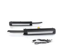 Vdifsvb For Toyota For Mark X 2005-2009 For Reiz LED Daytime Running Lights Modified Front Bumper Fog LampsTurn Signal Lamps Car Front Foglight