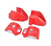 Vdifsvb Hand Guards for Vespa for Sprint 150 2016-2021 for Primavera 125 150 2014-2021 Handlebar Switches Cover Control Button Protector Shell Motorcycle Handlebar Guards(Red)