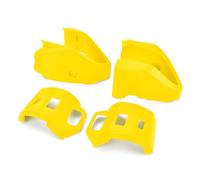 Vdifsvb Hand Guards for Vespa for Sprint 150 2016-2021 for Primavera 125 150 2014-2021 Handlebar Switches Cover Control Button Protector Shell Motorcycle Handlebar Guards(Yellow)