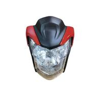 Vdifsvb Headlights For KA150 KA125 Motorcycle Front Headlamp Assembly Motorcycle Accessories Headlight Assembly 1 Piece(Red)