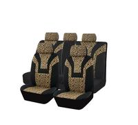 Vdifsvb Leopard Print Car Seat Cover Accessories Interior Woman Airbag Compatible Universal For Most Cars SUV Truck 5mm Sponge Car Seat Covers Universal(For 5 seat car)