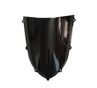 Vdifsvb Motorcycle Windshield For 2004 2005 For KAWASAKI For Ninja ZX10R ZX-10R Black Windshield Windscreen Double Bubble Motorbike Wind Deflector