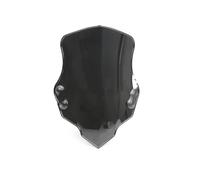 Vdifsvb Motorcycle Windshield For SUZUKI GW250 GW 250 GW-250 Modification Front Windshield Windscreen Windproof Chest Protective With Bracket Motorbike Wind Deflector(Style Black)