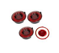 Vdifsvb Tail Light For Chevrolet For Corvette C6 Lens Red LED Car Rear Running/Position Lights, Tail Brake Signal Lights Kit 2005-2013 Rear Tail Lights(Red Lens)