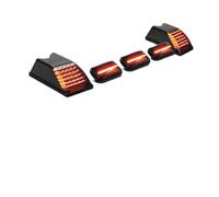 Vdifsvb Tail Light For Hummer H2 For 2005, 2007-2009 For Hummer H2 SUT/SUV Front Rear LED Cab Roof Lights Clearance Marker Lights 2003-2009 Rear Tail Lights(5PIECE Red)
