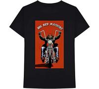 vdk David Mann T-Shirt David Mann Hell's Angels Motorcycle Coffee T-Shirt Easy Rider Black 3XL
