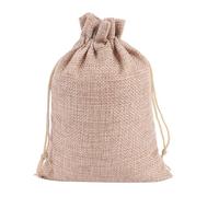 VDL 20X30cm Burlap Gift Bags Wedding Favours Bags Jute Hessian Gift Pouch (5)