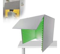 VDLLQYN, 31"x31" Sound Isolation Booth Room, Decreg Noise, For Home Office And Studio,Portable Simple Recording Studio(Green-80 * 80 * 80cm)