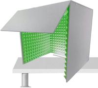 VDLLQYN, Desktop Soundproof Cover,Microphone Isolation Booth Cube,Portable Vocal Booth,isolation Booth For Music Studio Bedroom Home, Decreg Noise,for Recording Studio, Podcasts, Singing, And Broadca