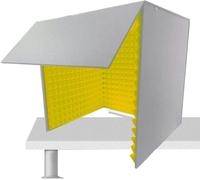 VDLLQYN, Desktop Soundproof Cover,Microphone Isolation Booth Cube,Portable Vocal Booth,isolation Booth For Music Studio Bedroom Home, Decreg Noise,for Recording Studio, Podcasts, Singing, And Broadca