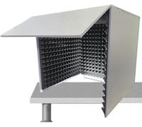VDLLQYN, Desktop Soundproof Cover,Microphone Isolation Booth Cube,Portable Vocal Booth,isolation Booth For Music Studio Bedroom Home, Decreg Noise,for Recording Studio, Podcasts, Singing, And Broadca