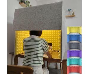 VDLLQYN, Portable Vocal Booth,isolation Booth,Microphone Isolation Booth Cube,Desktop Soundproof Cover,For Music Studio Bedroom Home, Decreg Noise,for Recording Studio, Podcasts, Singing, And Broadca