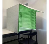 VDLLQYN, Sound Isolation Room For Home Studio, Self Made Sound Booth Box, For Home Office And Studio,Portable Simple Recording Studio(Green)