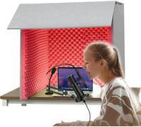 VDLLQYN, Sound Proof Box Microphone Isolation Booth Cube, for Home Studio, Music Recording,Portable Simple Recording Studio