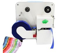 Vdniduir Automatic Digital Ribbon Printer, Hot Foil Stamping ，Satin Gift Wrap Printing,for 6-40mm Ribbons, Crafts and Packaging