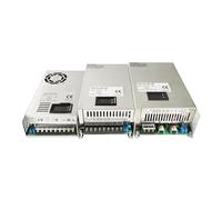 VDOQTLJT 1pcs Digital Display Adjustable 500W 600W 1000W 1500W Power Supply 0-12V 24V 36V 48V 60V 72V 85V 90V 110V 150V 200V Ac to Dc(0-200VDC-600W)