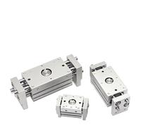 VDOQTLJT 1pcs MHL2 10D 16D 20D 25D 32D 40D1 2 Double Acting Pneumatic Gripper Wide Type Air Gripper Parallel Cylinder Al Clamps Bore(MHL2-20D)