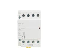 VDOQTLJT HCH8-63 40A Modular Contactor 4P 40A 4NO 4NC 2NO2NC Or 2NO2NC 220V Automatic Household Contactor 1Pcs(4P 63A 2NO2NC AC230V)