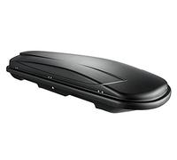 VDP Roof Box VDPJUXT600 600 Litres Lockable + Roof Rack / Railing Rack KING1 Compatible with Kia Sportage (QL) (5-Door) from 16