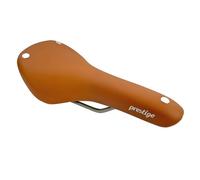 VDP Selle Royal Prestige Retro Bicycle Saddle - Ergonomic & Comfortable for Men & Women - Road Bike, MTB, BMX, Fixie, Single Speed - Brown, Leather-Like & Nylon, Unisex - Adults