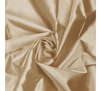 VDS Premium Satin Fabric - 10 Yard - 44" Wide, Smooth Shiny Charmeuse Sateen Cloth Linen for Sewing, Dressmaking, Wedding Party Décor, Backdrop, Costumes, DIY, Crafts & Home Decor - Champagne Gold